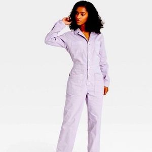 Target universal thread purple jump suit